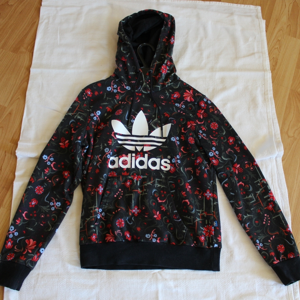 Adidas trefoil womens hoodie